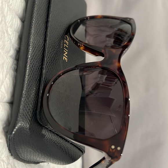 CELINE Polarized Cat Eye Sunglasses - Picture 3 of 6